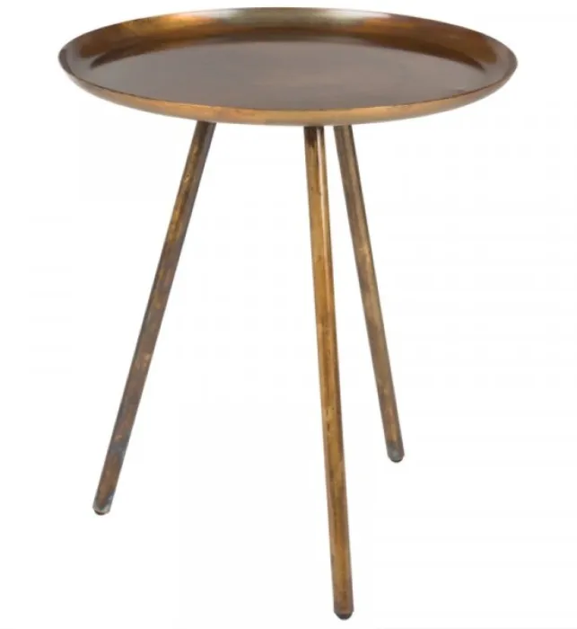 vanHarte Frost bijzettafel-Copper Brown Koop Vandaag