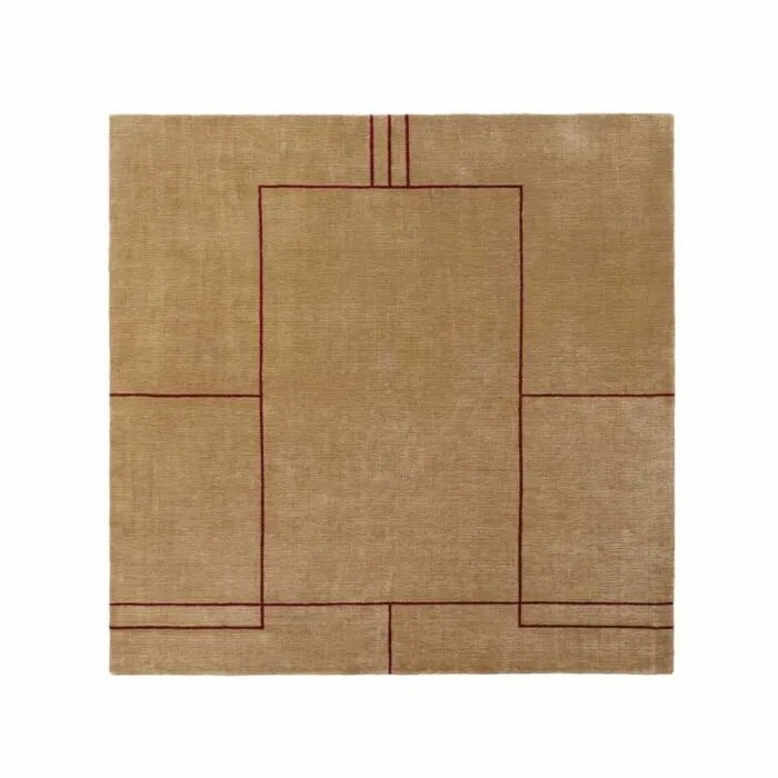 &tradition Cruise AP11 vloerkleed-Goud bruin Speciale Aanbieding