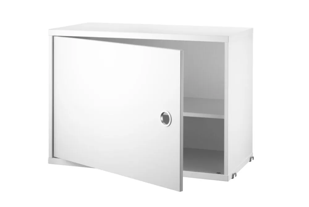 Actieprijs String Cabinet with Swing door kast-White