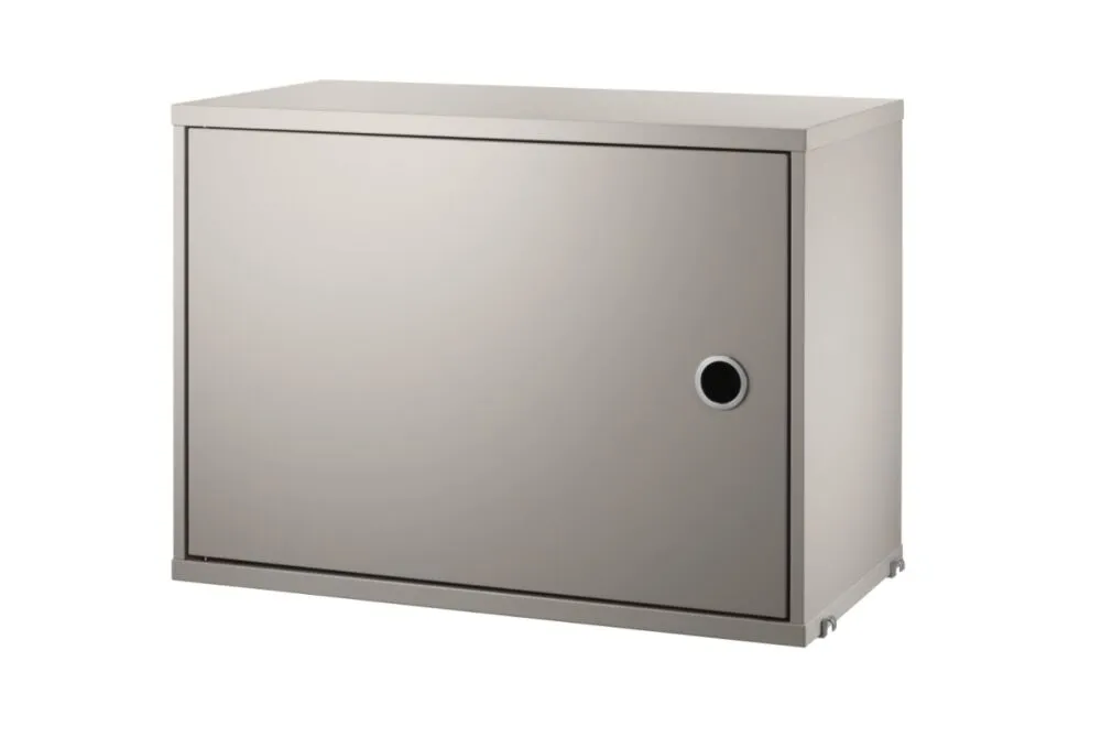 Hoge Kwaliteit String Cabinet with Swing door kast-Beige