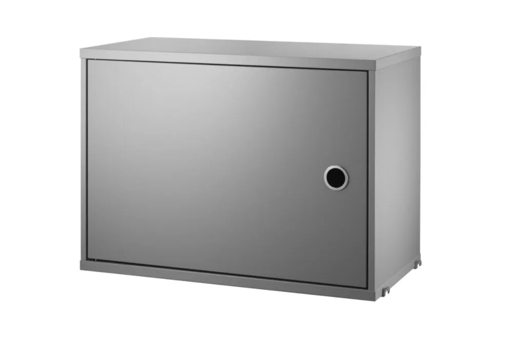 Lage Prijs String Cabinet with Swing door kast-Grey