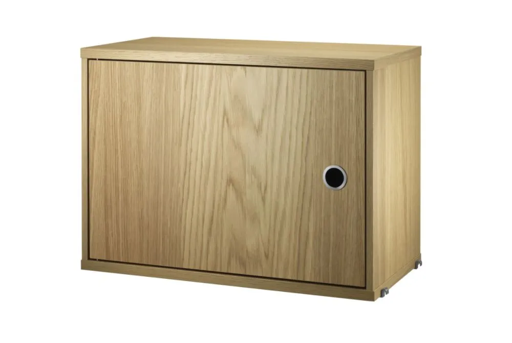 String Cabinet with Swing door kast-Oak Hoge Kwaliteit