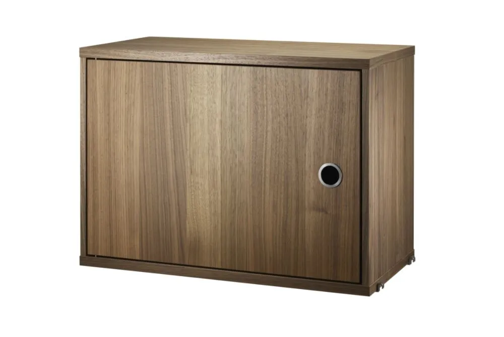 String Cabinet with Swing door kast-Walnut Premium