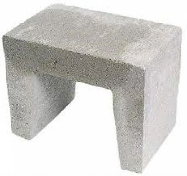 Voordeelprijs U-element Grijs beton 40x50x40cm.