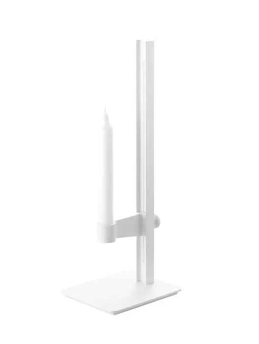 Populair String Museum kaarsenhouder-White