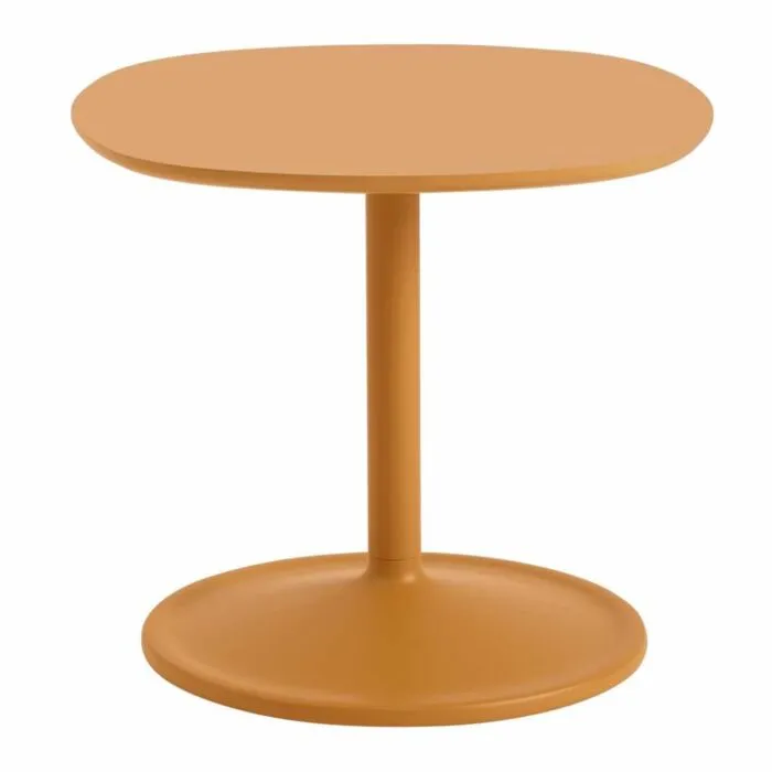 Express Levering muuto Soft Rectangular bijzettafel-Orange