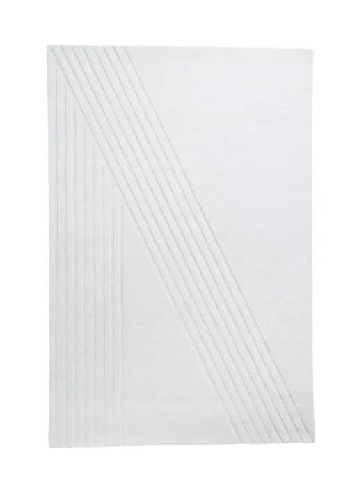WOUD Kyoto vloerkleed-170x240 cm-Off-white Aanbieding