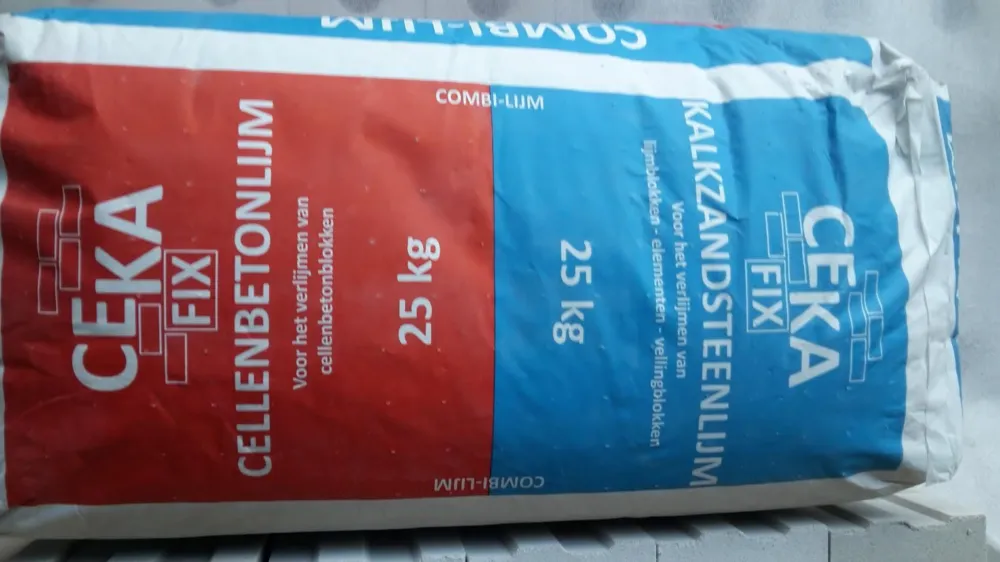 Kalkzandsteen lijm 25 kg. Beste Prijs