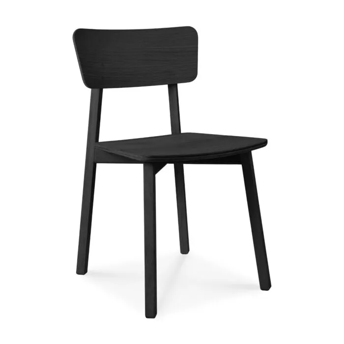 Korting Ethnicraft Casale stoel -Zwart