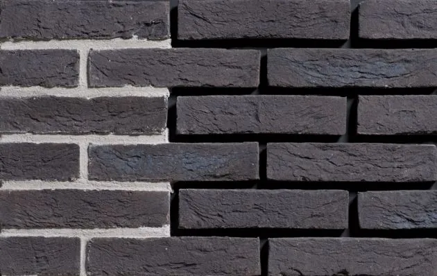 Laatste Versie Waalformaat metselsteen zwart - Geba 341