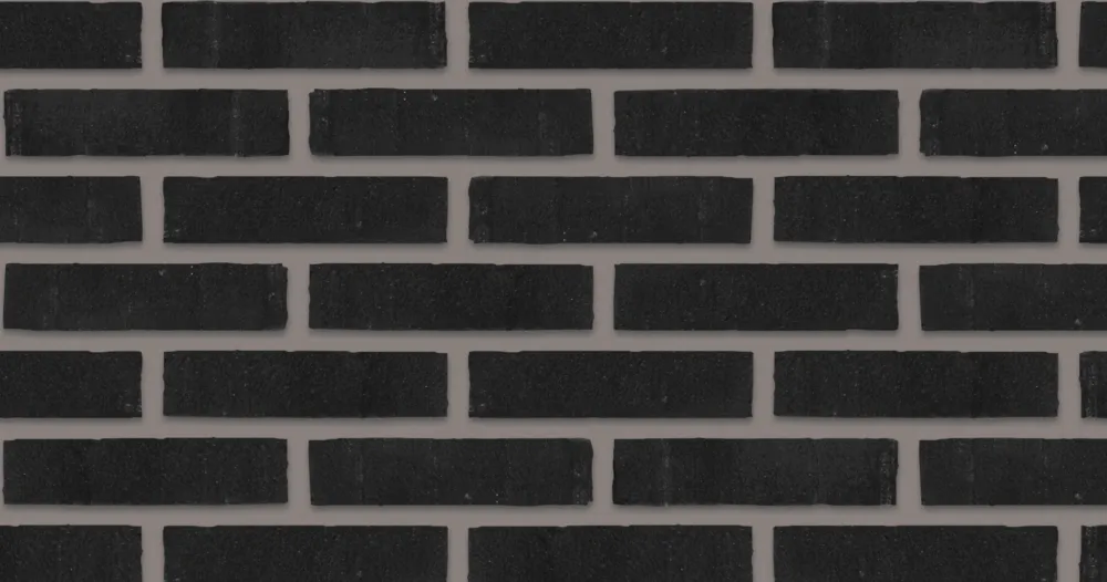 Premium Waalformaat metselsteen zwart - Geba 458