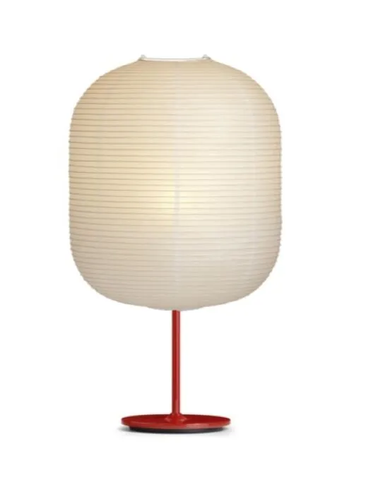 HAY Common Rice Paper tafellamp-ovaal-Signal red Merkproduct