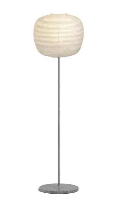 Koop Online HAY Common Rice Paper vloerlamp-Summit Grey-Rond