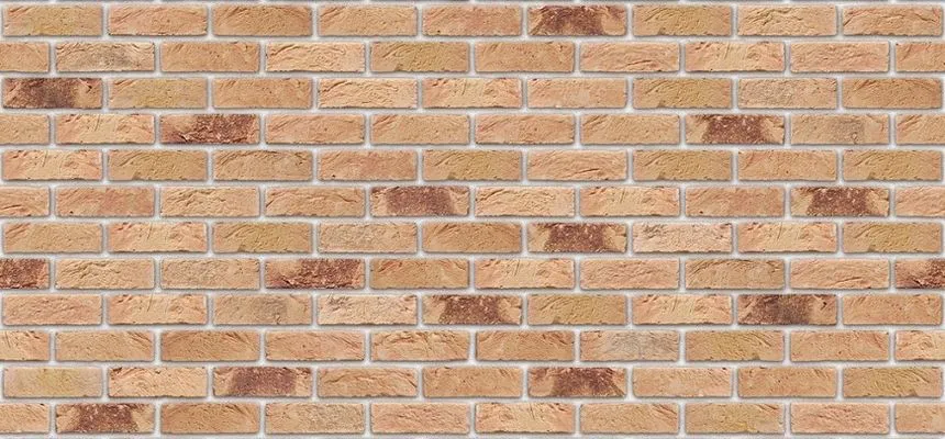 Beperkt Aanbod Waalformaat steenstrip geel - Geba 352