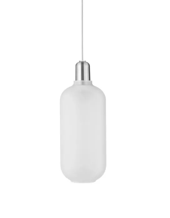 Normann Copenhagen Amp Lamp hanglamp-Mat wit-Large Aanbieding