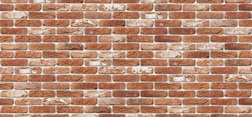 Waalformaat steenstrip getrommeld rood - Geba 382 Superprijs