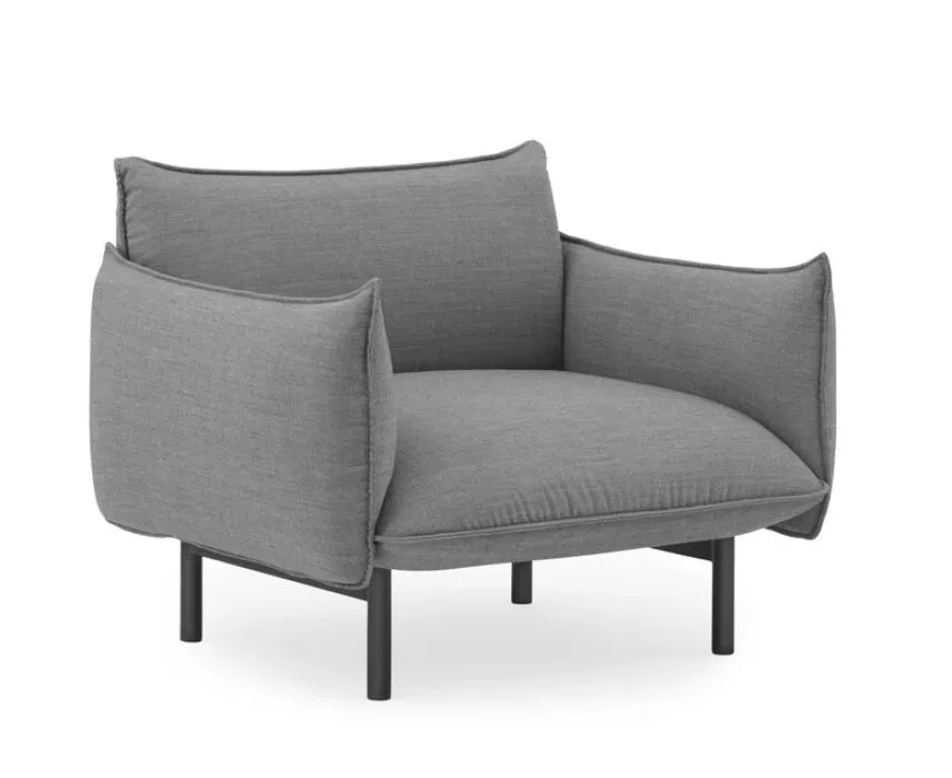 Voordeelprijs Normann Copenhagen Ark Black Steel fauteuil