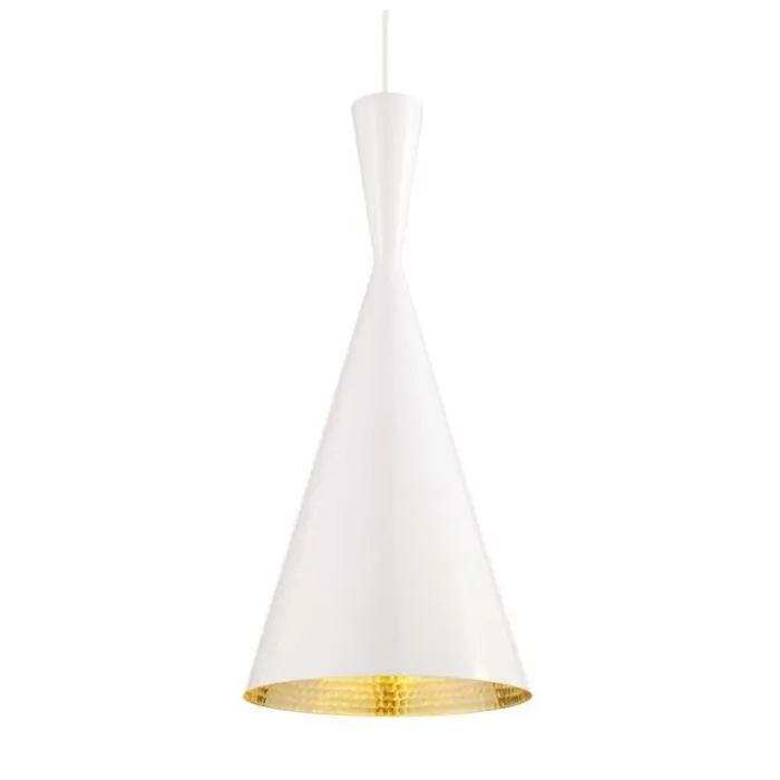Exclusieve Aanbieding Tom Dixon Beat Light Tall LED hanglamp-Wit