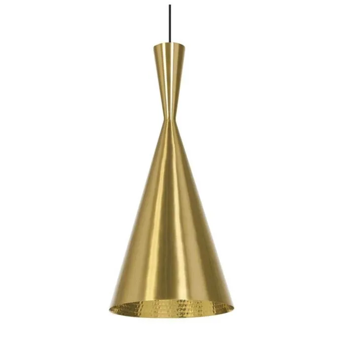 Flitsaanbieding Tom Dixon Beat Light Tall LED hanglamp-Messing