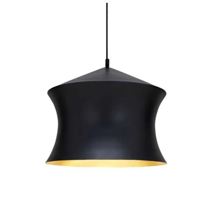 Tom Dixon Beat Light Waist LED hanglamp-Zwart Laatste Versie