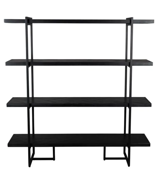Seizoensaanbieding Dutchbone Shelf Class kast-Zwart