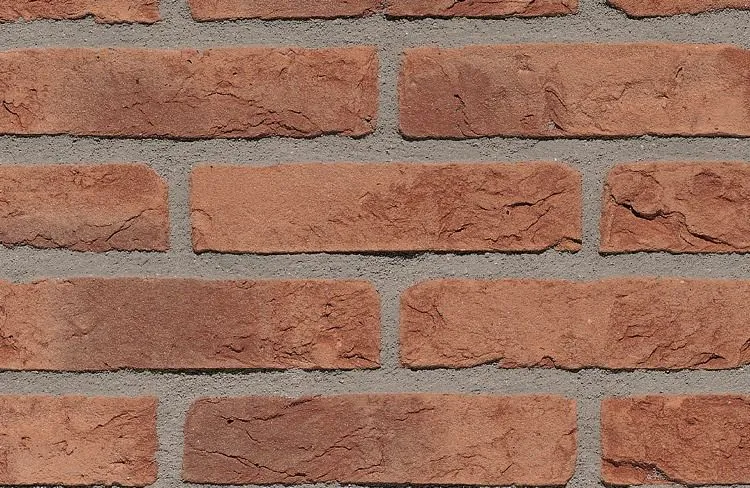 Direct Beschikbaar Waalformaat steenstrip oranje - Geba 446