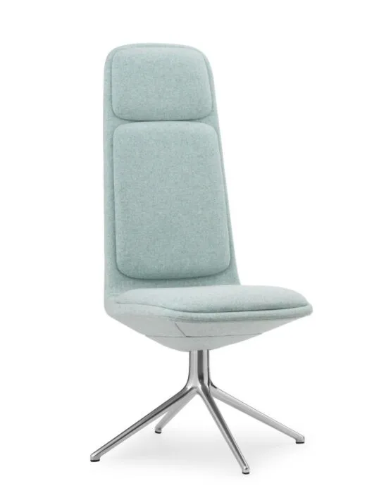 Normann Copenhagen Off Chair High 4L met kussens - Divina MD Tijdelijk Beschikbaar