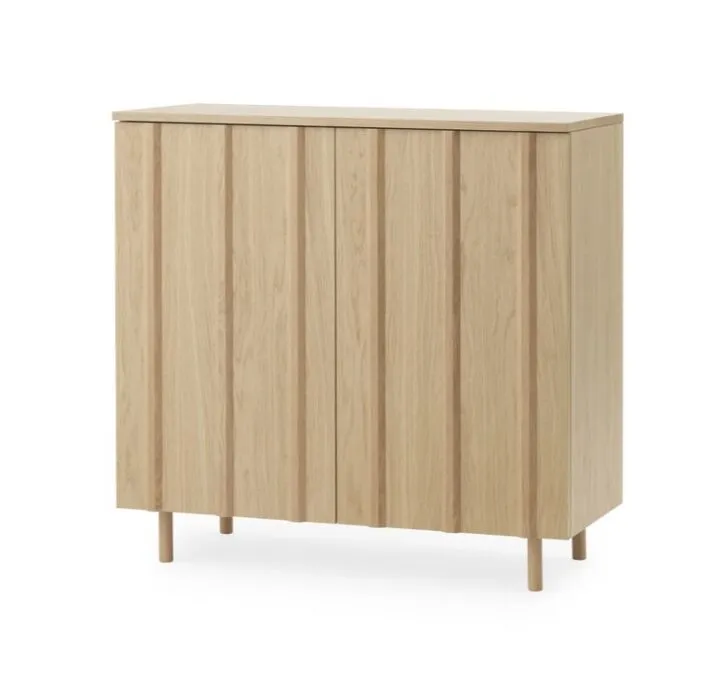 Normann Copenhagen Rib kast-Oak Rechtstreeks Van De Fabrikant
