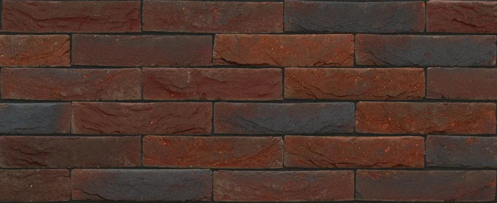 Korting Waalformaat steenstrip roodpaars - Geba 535