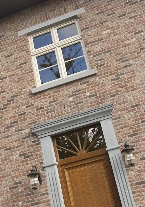 Dagaanbieding Waalformaat steenstrip rood - Geba 538
