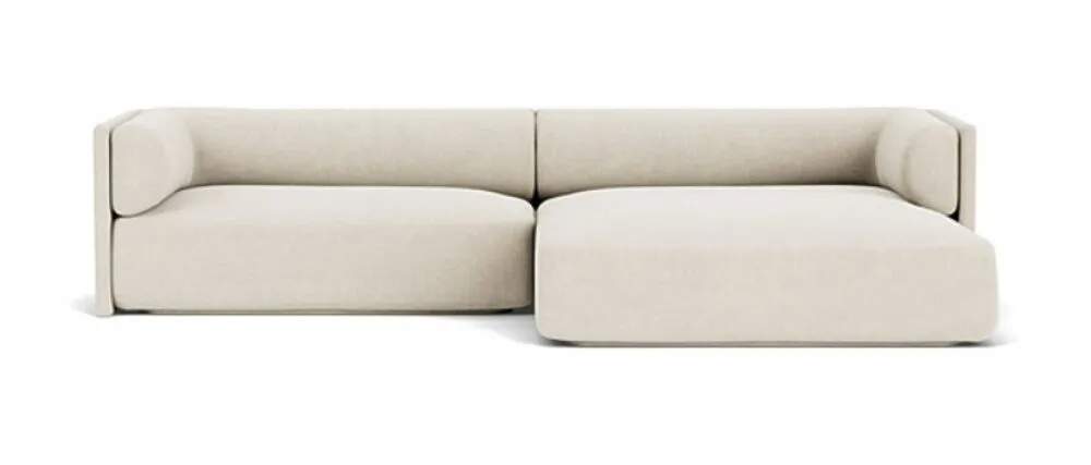 FEST Bolster hoekbank met divan-Soil - Natural - 01-Divan rechts Op = Op