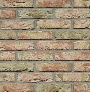 Beperkt Aanbod Waalformaat steenstrip wit - Geba 052