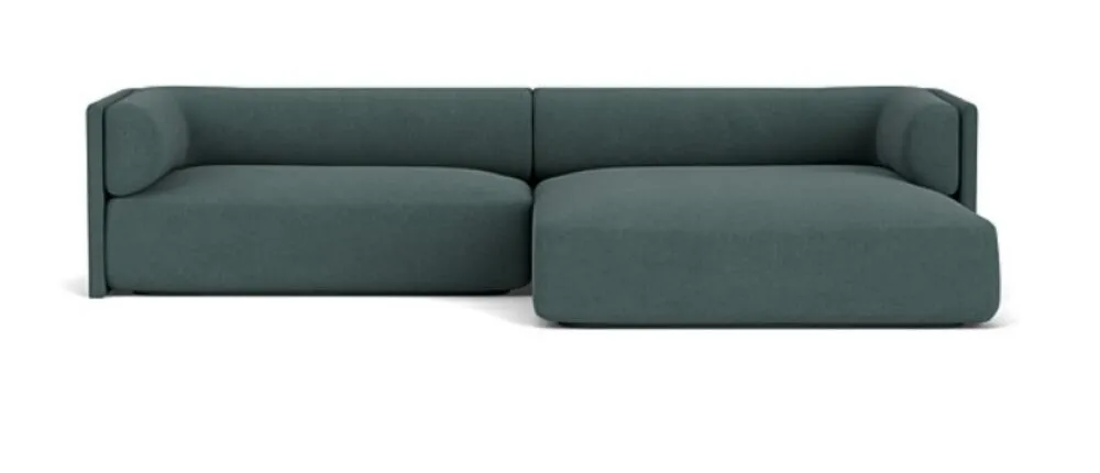 Favoriet FEST Bolster hoekbank met divan-Soil - Turqoise - 44-Divan rechts