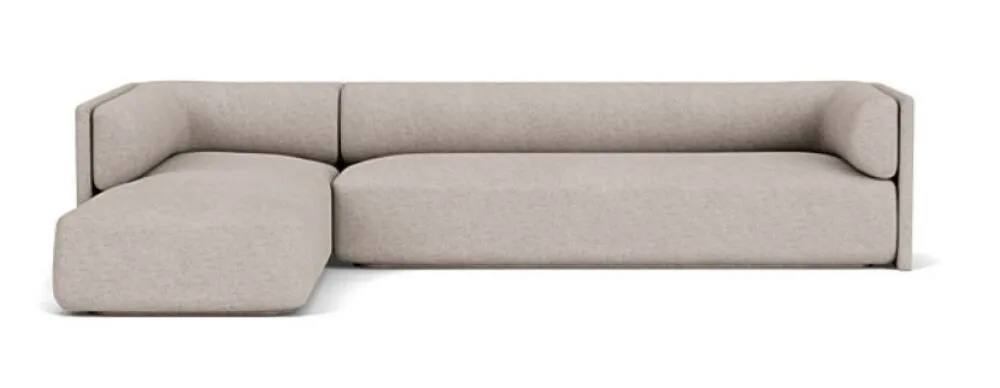 FEST Bolster hoekbank met longchair-Polvere - Beige - 21-Longchair links Betaalbaar