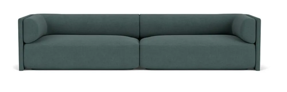 FEST Bolster 3-zits bank-Soil - Turqoise - 44 Nieuw