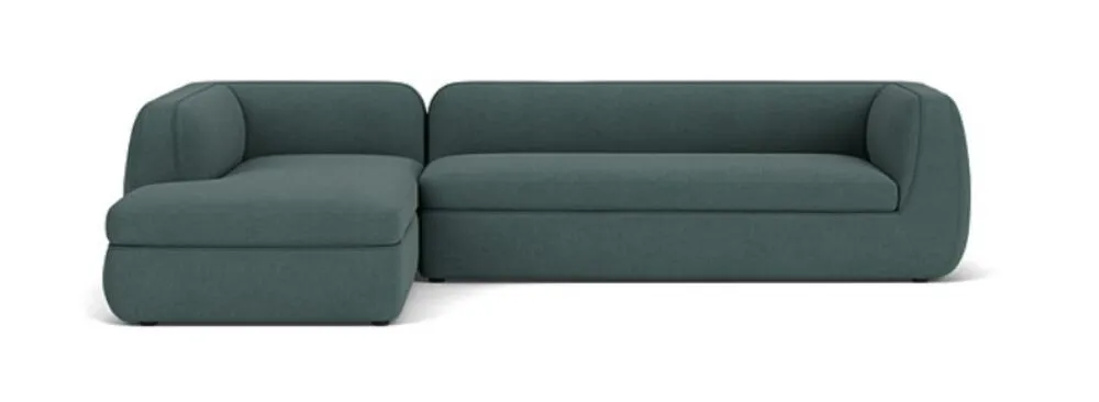 FEST Bowie hoekbank met longchair-Soil - Turqoise - 44-Longchair links Meest Verkocht
