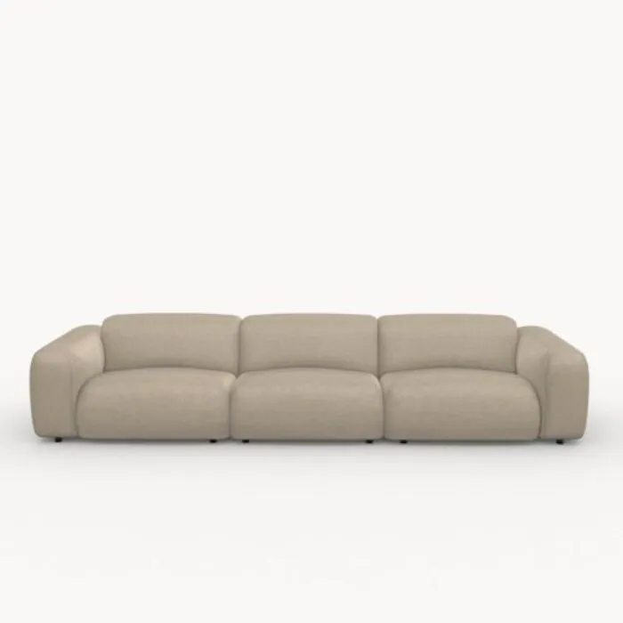 Direct Beschikbaar Studio HENK Cosy sofabank-3,5 zits-Beige