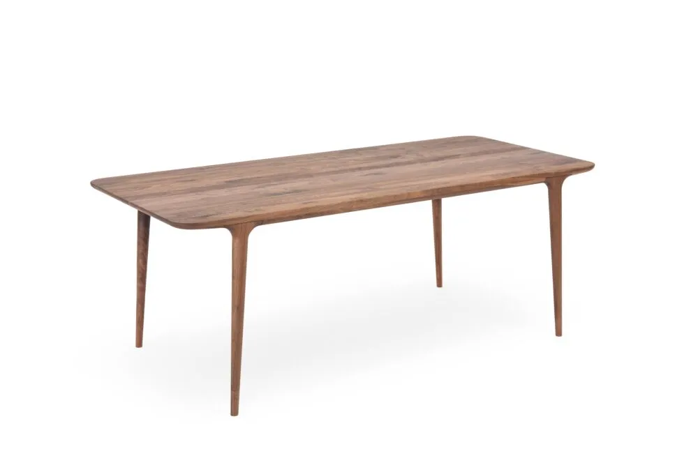 Gazzda Fawn Table tafel walnoot-220x90 cm-Wild walnoot Beperkt Aanbod