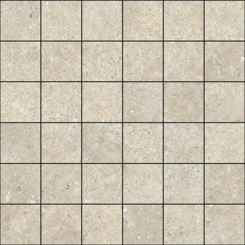 Beperkte Voorraad Stoneland Ivory mozaiek 5x5 op net van 30x30cm
