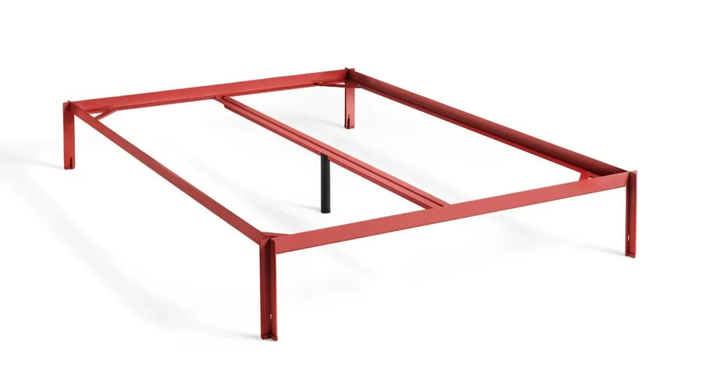 HAY Connect bed-140x200 cm-Maroon red Exclusieve Aanbieding