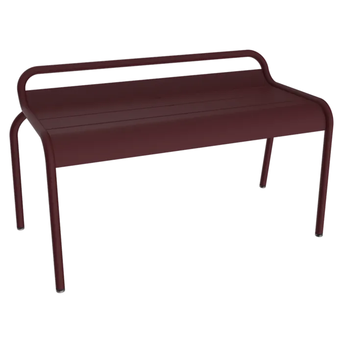 Fermob Luxembourg Compact tuinbank-Black Cherry Tijdelijk Beschikbaar