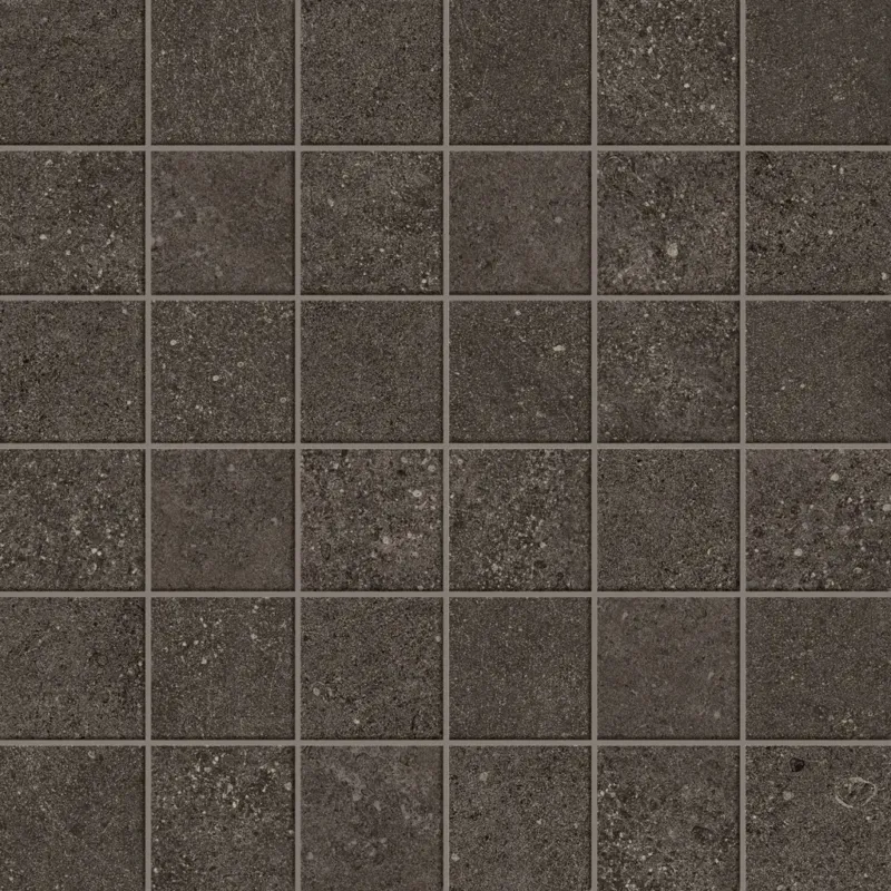 Finale Uitverkoop Yacht Anthracite mozaiek 5x5 op net van 30x30