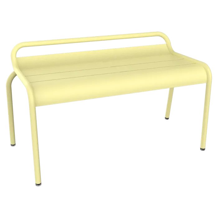 Rechtstreeks Van De Fabrikant Fermob Luxembourg Compact tuinbank-Frosted Lemon