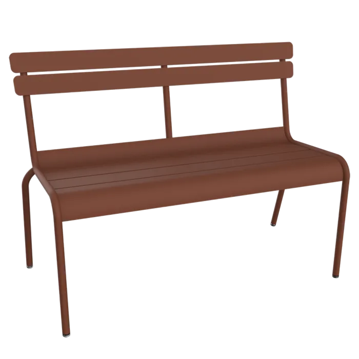 Gratis Retour Fermob Luxembourg tuinbank met rugleuning-Red Ochre