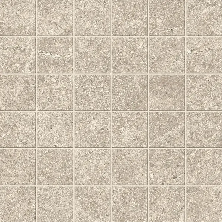 Duolith Ivory mozaiek 5x5 op net van 30x30 Direct Beschikbaar