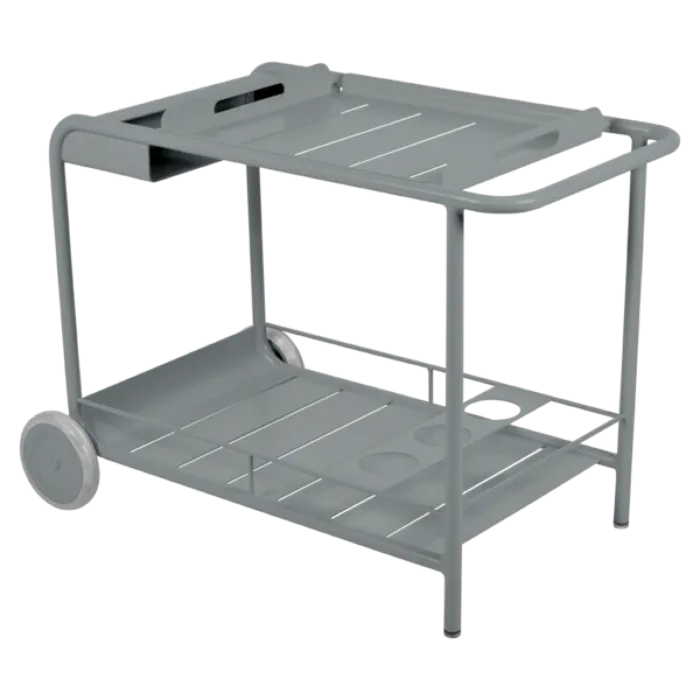 Uitverkoop Fermob Luxembourg trolley-Lapilli Grey