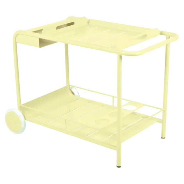 Flitsaanbieding Fermob Luxembourg trolley-Frosted Lemon