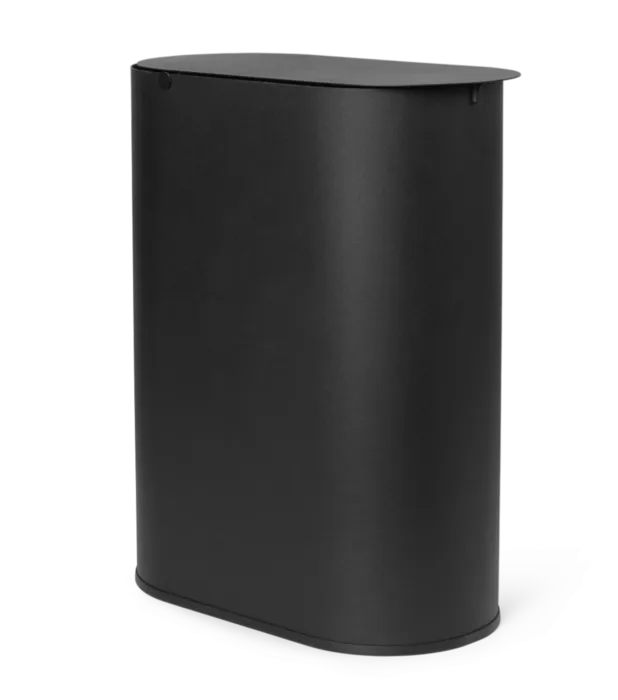 Snelle Levering Ferm Living Enkel prullenbak-Black
