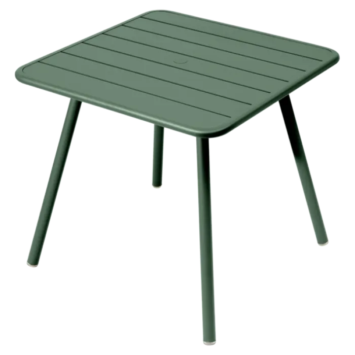 Weekendaanbieding Fermob Luxembourg tuintafel vier poten 80x80 cm-Cedar Green