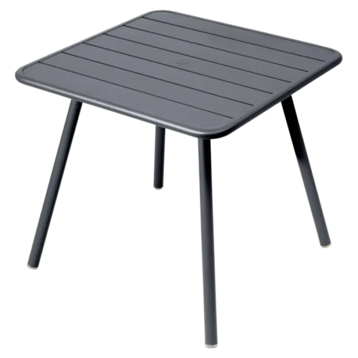 Meest Verkocht Fermob Luxembourg tuintafel vier poten 80x80 cm-Anthracite
